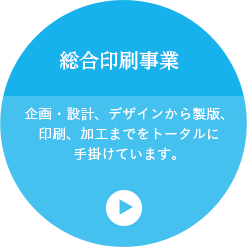 総合印刷事業 企画・設計、デザインから製版、印刷、加工までをトータルに手掛けています。